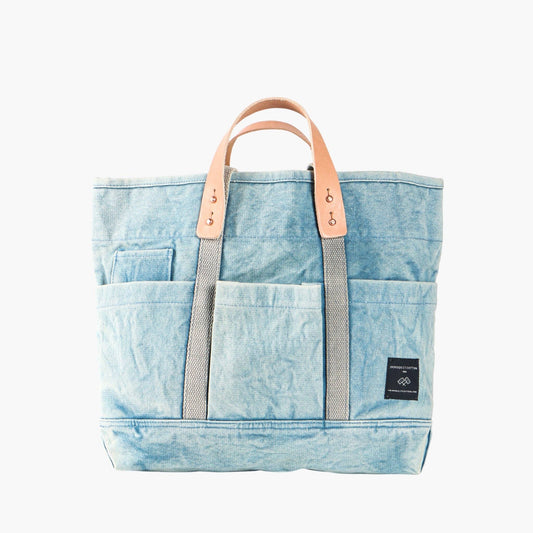 IMMODEST COTTON - Construction Tote | Acid Wash - PMA Store at the Portland Museum of Art, Maine