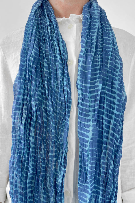 See Design - Cotton Scarf: Speck Fuchsia/Orange - PMA Store at the Portland Museum of Art, Maine