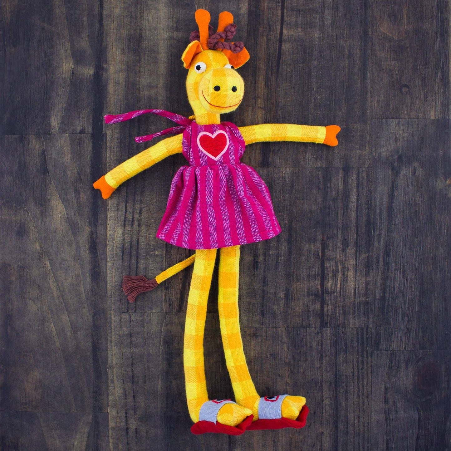 Doll Gigi the Giraffe: Default Title - PMA Store at the Portland Museum of Art, Maine