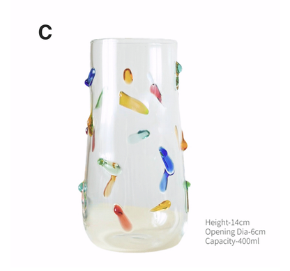 Candy Color Dots Glass Cup: D - PMA Store at the Portland Museum of Art, Maine