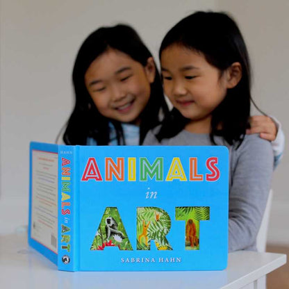 Simon & Schuster - Animals in Art by Sabrina Hahn: Board Books; 64 pages / English - PMA Store at the Portland Museum of Art, Maine