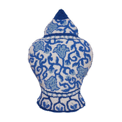Peking Handicraft - Shaped Chinoiserie Vase Hook Pillow - PMA Store at the Portland Museum of Art, Maine