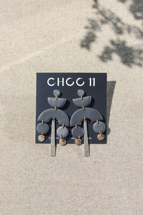 MIRANDA EARRINGS: Clay