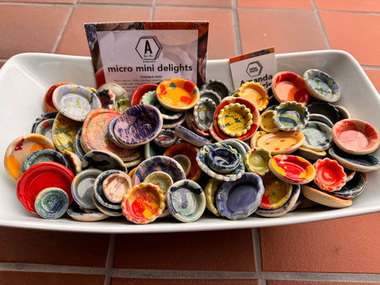 Sweet Air Studio - Small ceramic dishes "Micro Mini Delights" - PMA Store at the Portland Museum of Art, Maine