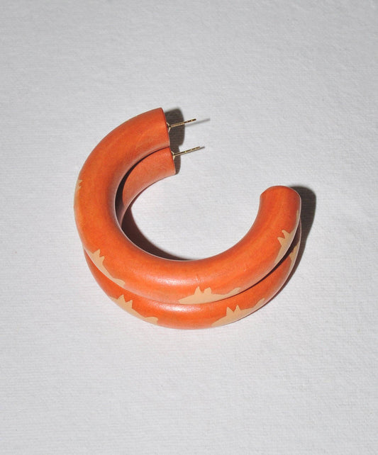 Trout Chunk Large Hoop - PMA Store at the Portland Museum of Art, Maine