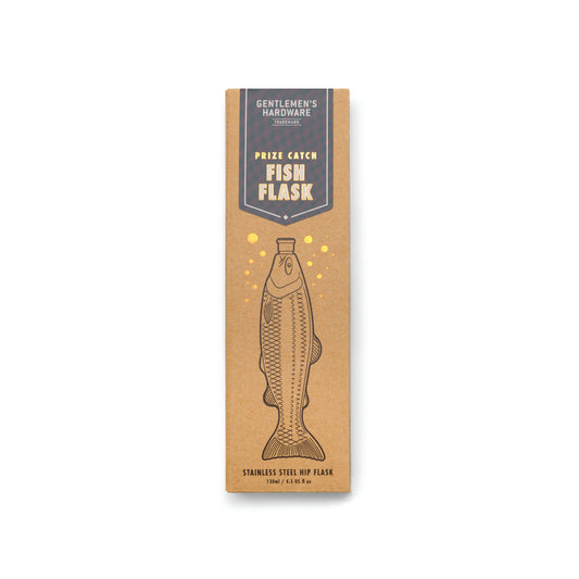 Gentlemen's Hardware - Fish Hip Flask - PMA Store at the Portland Museum of Art, Maine