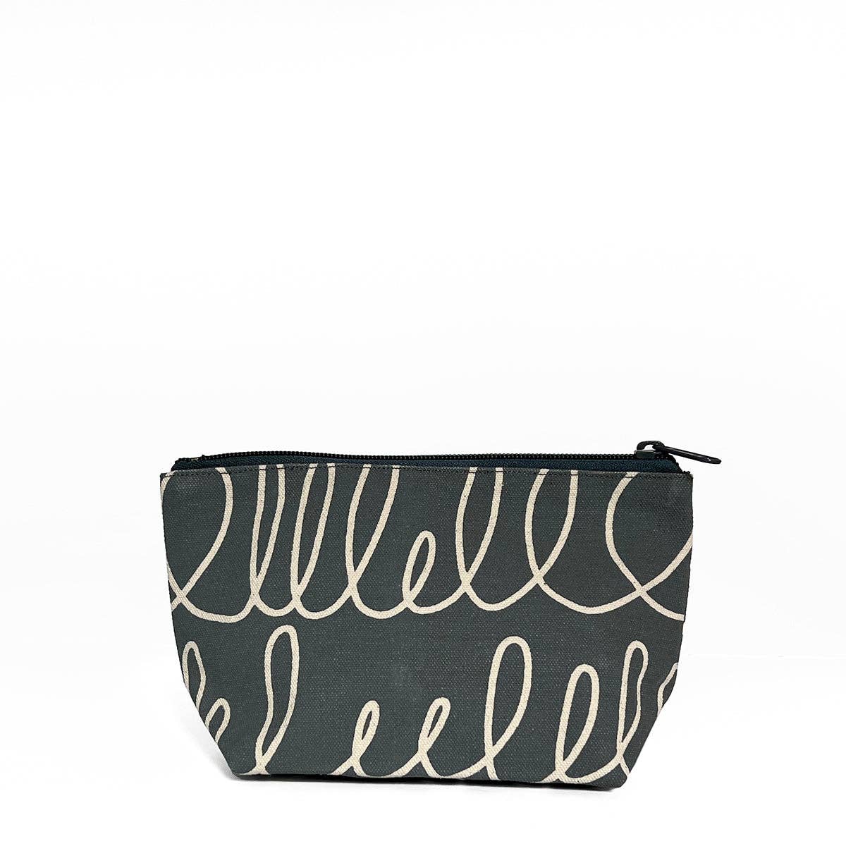 See Design - Travel Pouch Small: New Basket Black - PMA Store at the Portland Museum of Art, Maine
