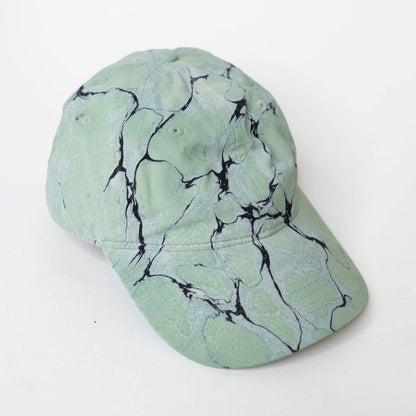 Tempered East - Marbled Dad Hat: Stone: Blue
