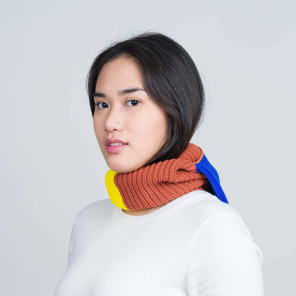 SALE Quattro Knit Balaclava: Cobalt Yellow - PMA Store at the Portland Museum of Art, Maine