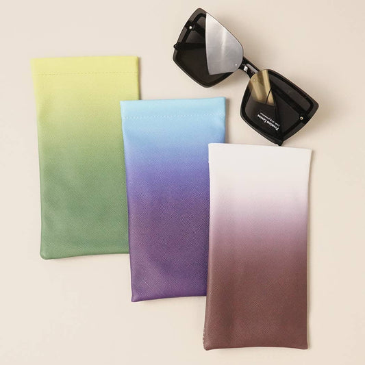 Fashion City - Gradation Glasses Pouch w Cleaning Cloth: One Size / 12 ASSORTED COLOR - PMA Store at the Portland Museum of Art, Maine