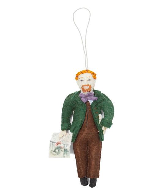Silk Road Bazaar - Renoir Handmade Felt Eco-friendly Ornament - PMA Store at the Portland Museum of Art, Maine