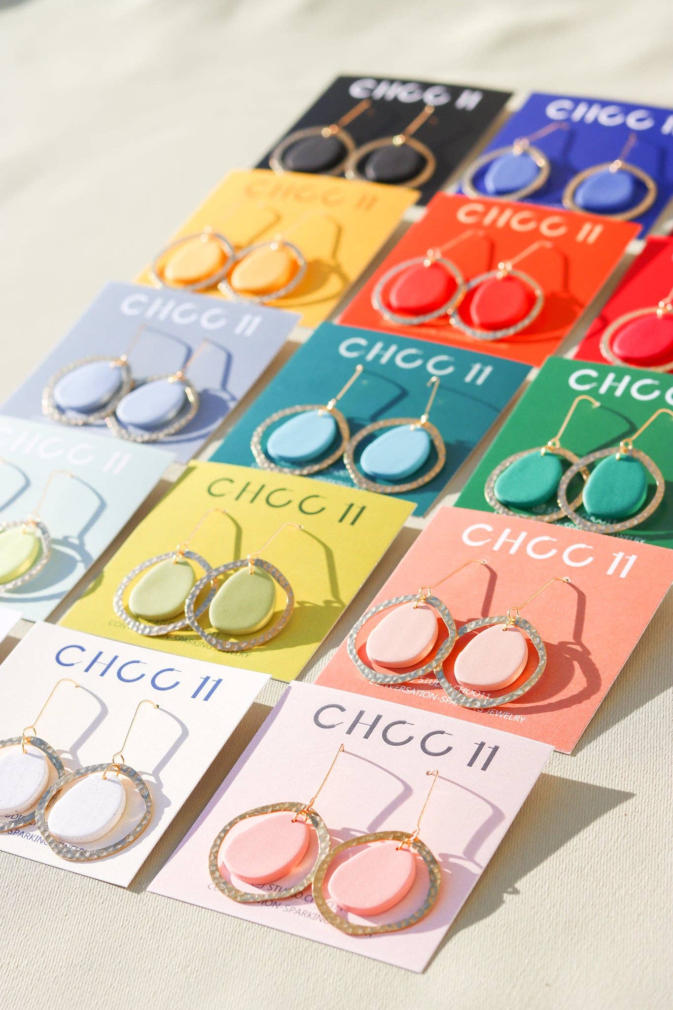 OLIVIA EARRING: Green Tea - PMA Store at the Portland Museum of Art, Maine