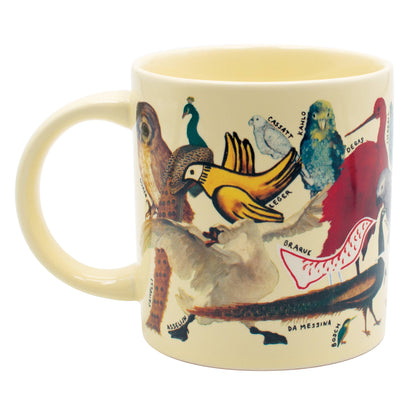 Unemployed Philosophers Guild - Artistic Bird Mug - PMA Store at the Portland Museum of Art, Maine