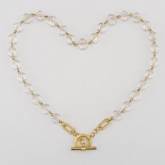 Sia Crystal Chandelier or Pearl Necklace: Crystal - PMA Store at the Portland Museum of Art, Maine