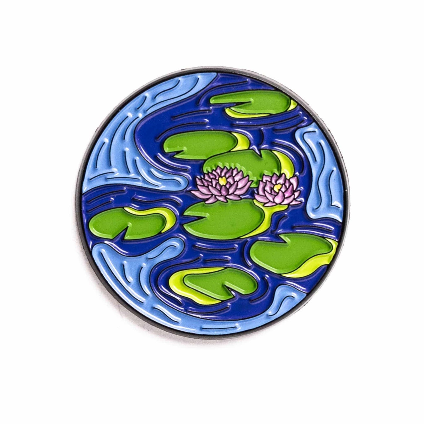 Today is Art Day - Pin - Water Lilies - Evening Effect - Monet - PMA Store at the Portland Museum of Art, Maine