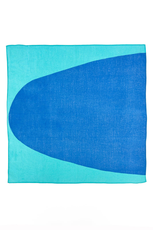 See Design - Cotton Bandana (5-Pack): LOMO PERI/AQUA - PMA Store at the Portland Museum of Art, Maine