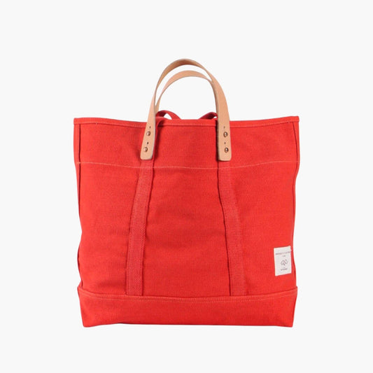 IMMODEST COTTON - Small East West Tote | Persimmon - PMA Store at the Portland Museum of Art, Maine
