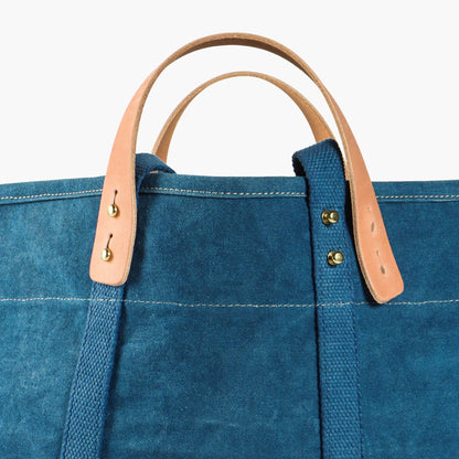 IMMODEST COTTON - Small East West Tote | Indigo - PMA Store at the Portland Museum of Art, Maine