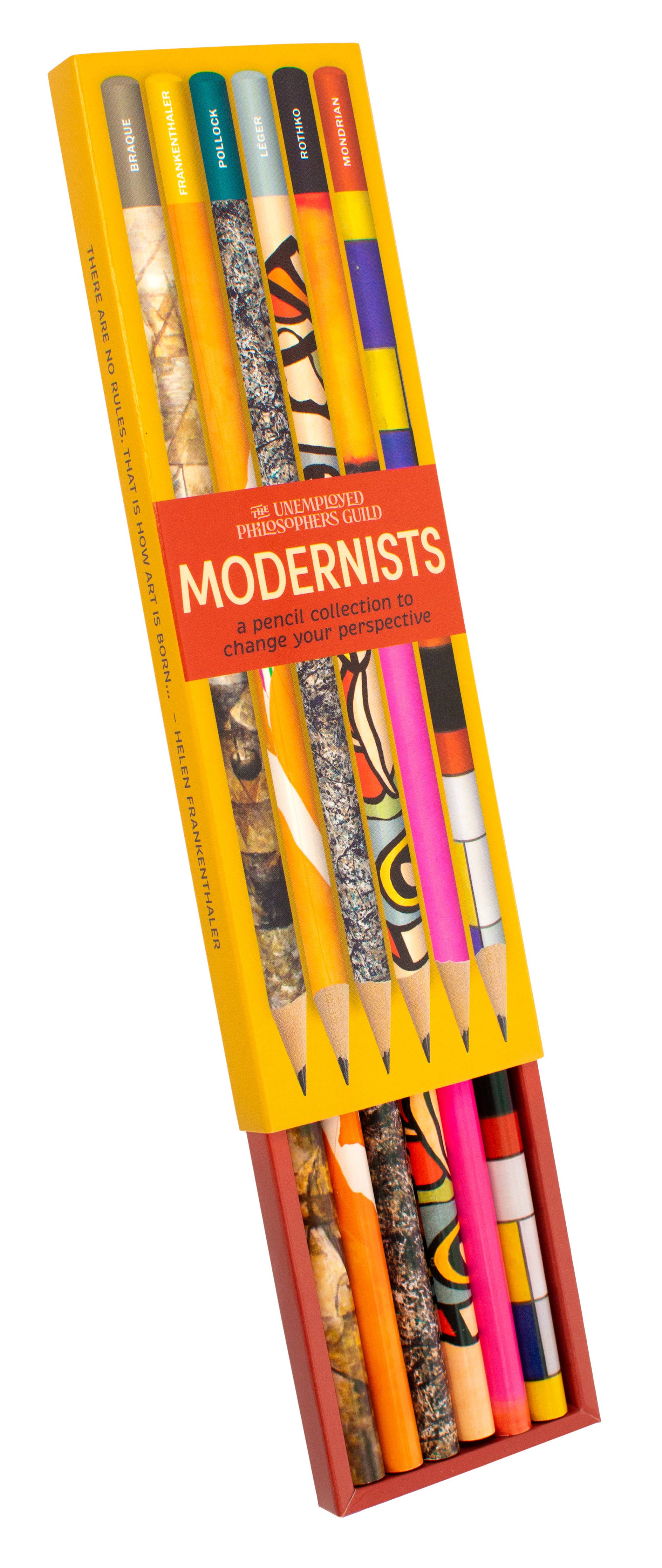 Unemployed Philosophers Guild - Modernists Pencil Set - PMA Store at the Portland Museum of Art, Maine