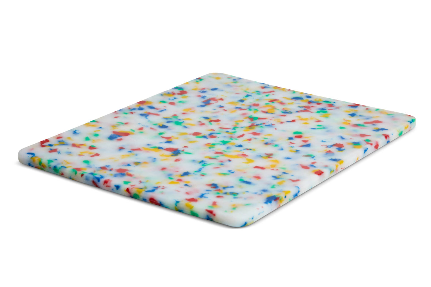 Recycled Plastic Cutting Board Medium Confetti - PMA Store at the Portland Museum of Art, Maine