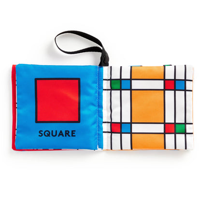 Chronicle Books - Frank Lloyd Wright My First Shapes Crinkle Fabric Stroller Book - PMA Store at the Portland Museum of Art, Maine