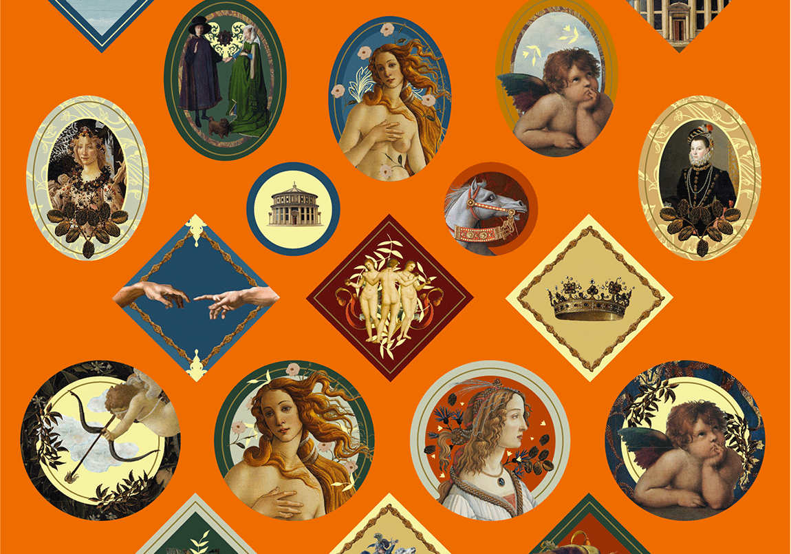 Today is Art Day - Stickers Renaissance by Mon Petit Art - PMA Store at the Portland Museum of Art, Maine