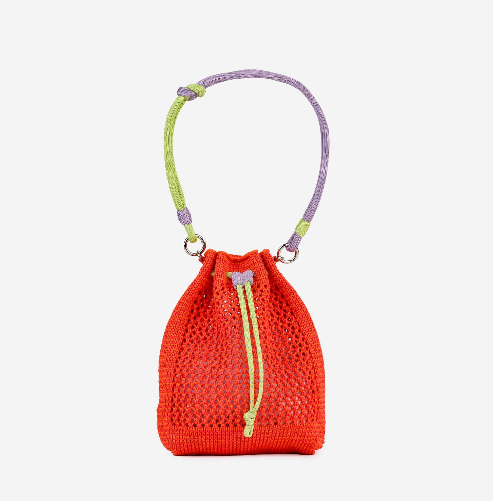 Drawstring Raffia Mini Bag: Poppy - PMA Store at the Portland Museum of Art, Maine