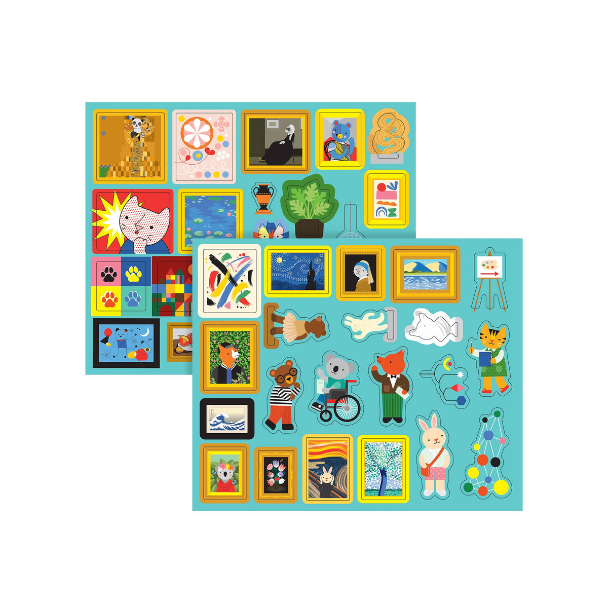 Chronicle Books - My Museum Magnetic Play Scene - PMA Store at the Portland Museum of Art, Maine