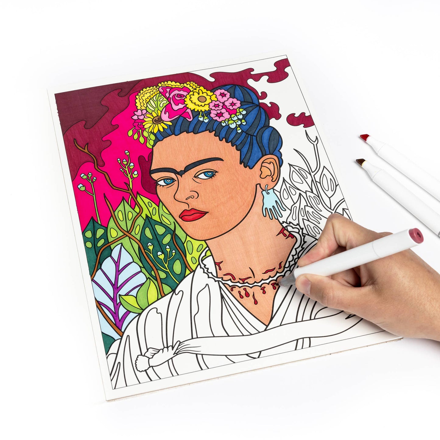 Today is Art Day - Coloring Book - Frida Kahlo - PMA Store at the Portland Museum of Art, Maine