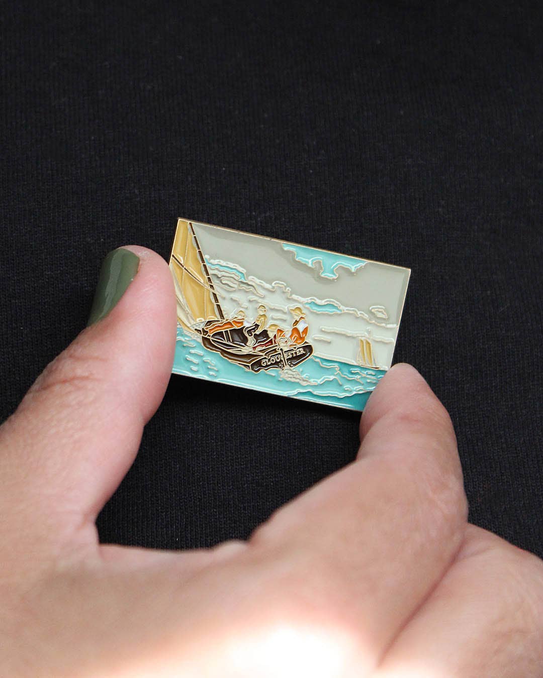 Breezing Up (A Fair Wind) • Enamel Pin - PMA Store at the Portland Museum of Art, Maine
