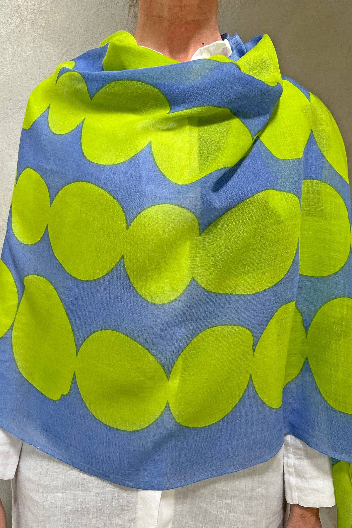 Wool Scarf: Field Indigo - PMA Store at the Portland Museum of Art, Maine