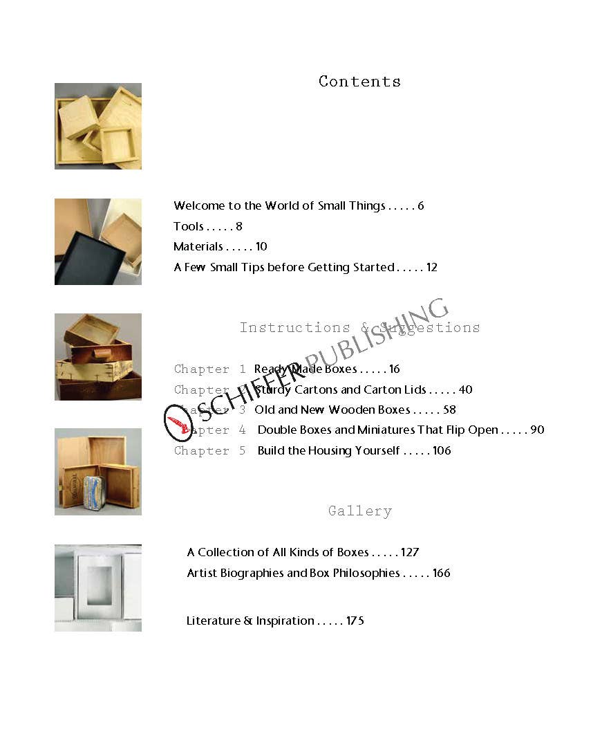 Schiffer Publishing - Art in a Box: 30 Creative Projects in Mixed-Media Assemblage - PMA Store at the Portland Museum of Art, Maine