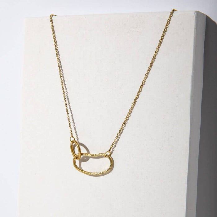 MULXIPLY - Pool Minimal Necklace | Brass