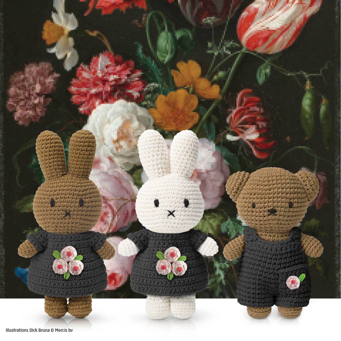 Miffy Still Life with Flowers Outfit: Jumpsuit - PMA Store at the Portland Museum of Art, Maine