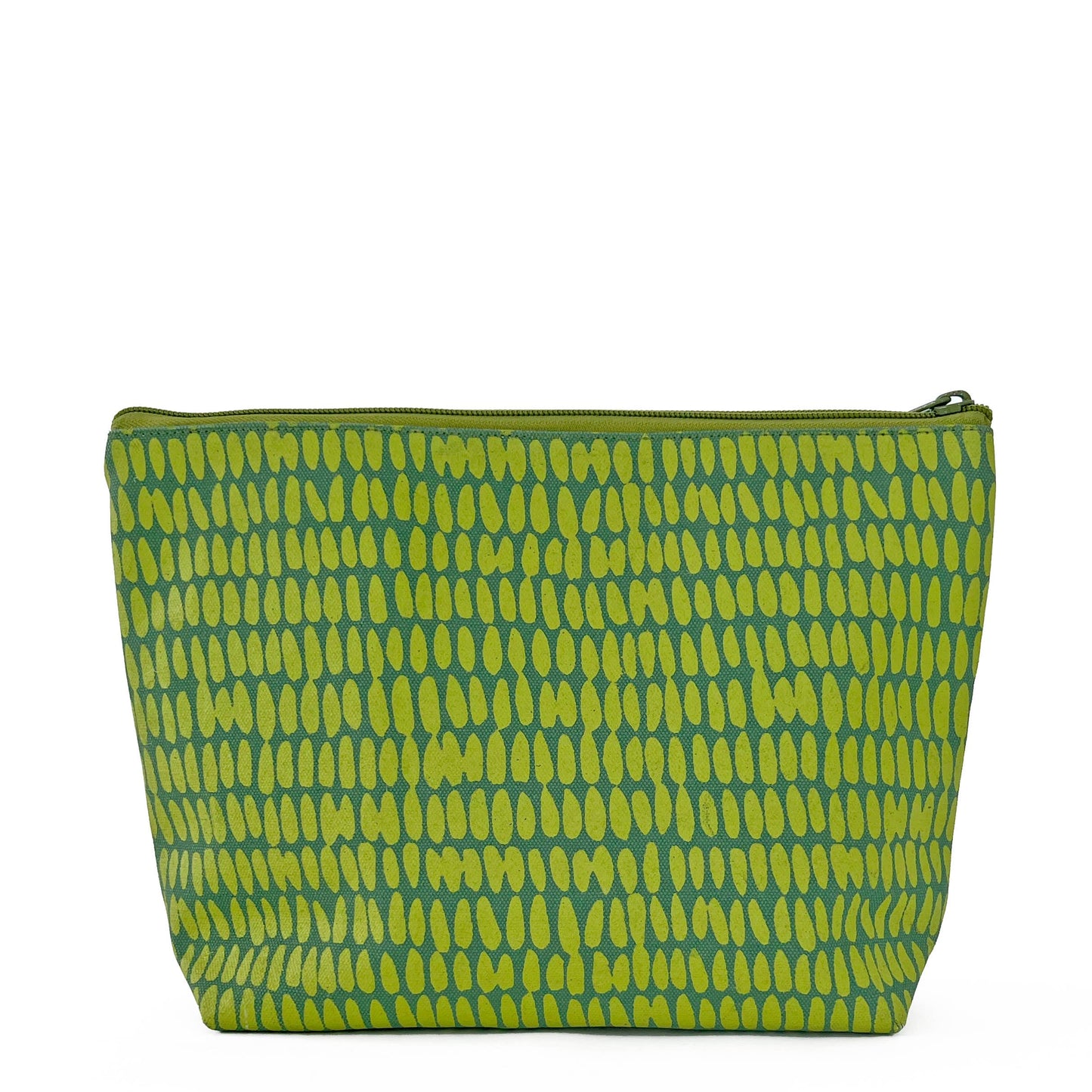 Travel Pouch Large: Wall Citron/Green - PMA Store at the Portland Museum of Art, Maine