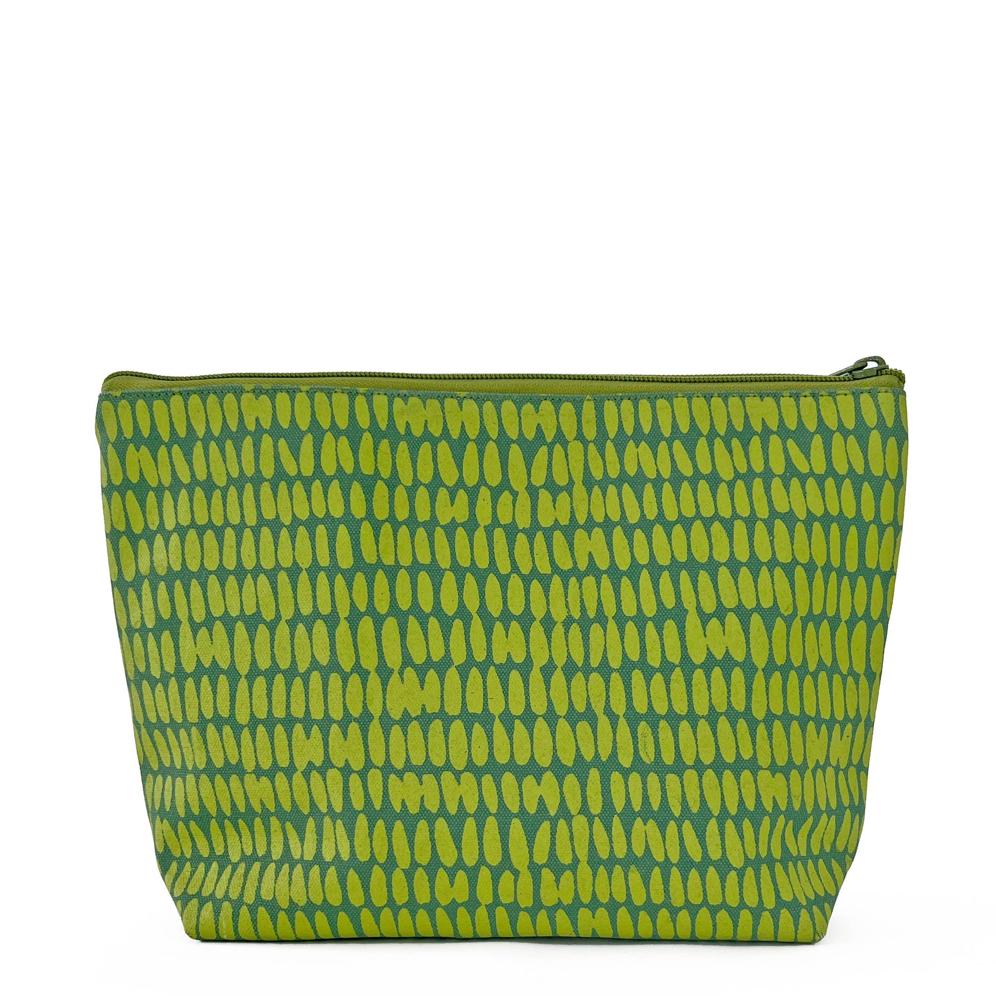 Travel Pouch Large: Wall Citron/Green - PMA Store at the Portland Museum of Art, Maine