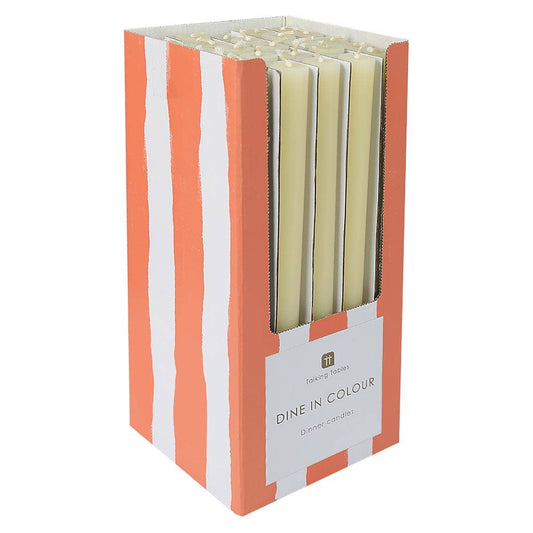 Talking Tables USA - Home, Birthday, Games & Seasonal Decor - Cream Dinner Candles - Display | 4th of July |
