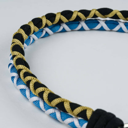 Braided Double Shoulder Strap: Kelly White - PMA Store at the Portland Museum of Art, Maine