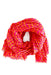 See Design - Cotton Scarf: Speck Fuchsia/Orange - PMA Store at the Portland Museum of Art, Maine