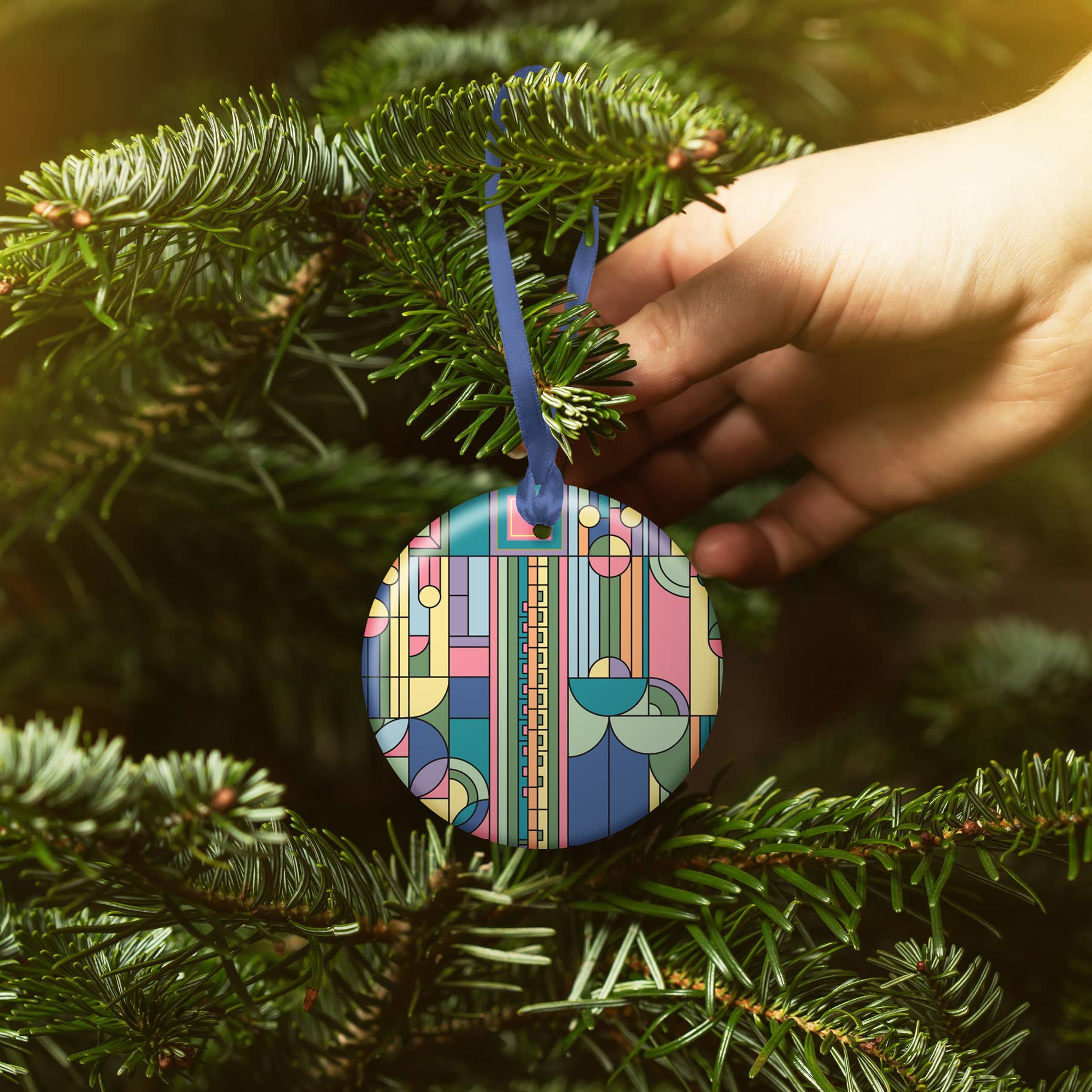 Frank Lloyd Wright Saguaro Forms Keepsake Ornament - PMA Store at the Portland Museum of Art, Maine