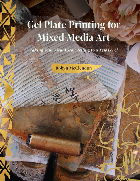 Schiffer Publishing - Gel Plate Printing for Mixed-Media Art - PMA Store at the Portland Museum of Art, Maine