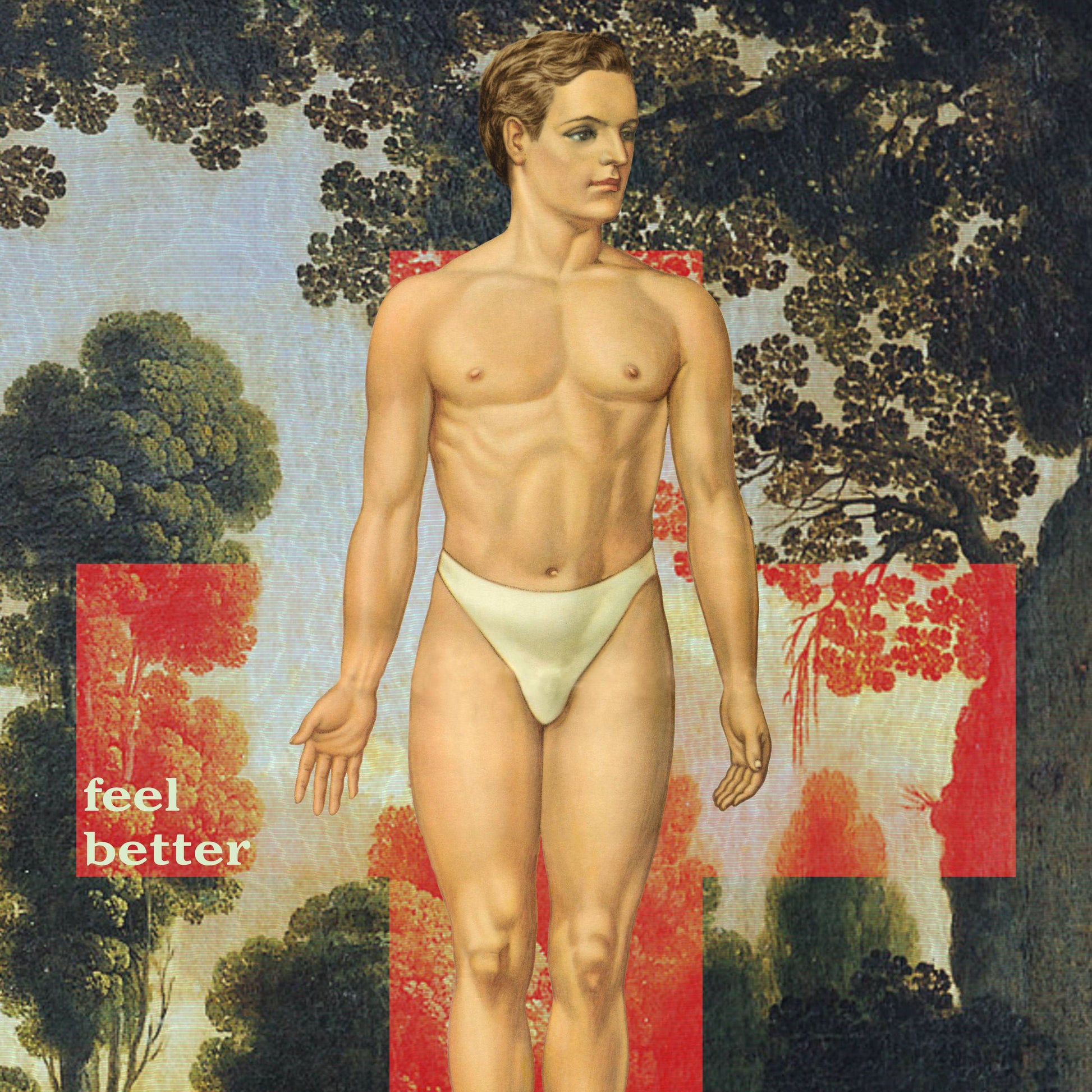 Pictrix Design - "Feel better (man)" A6 get well card 👉with STICKERS👈: Recycled white envelopes - PMA Store at the Portland Museum of Art, Maine