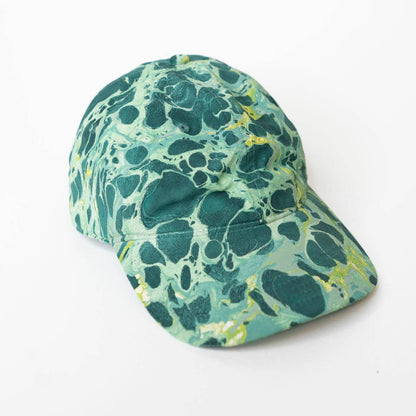 Tempered East - Marbled Dad Hat: Stone: Yellow