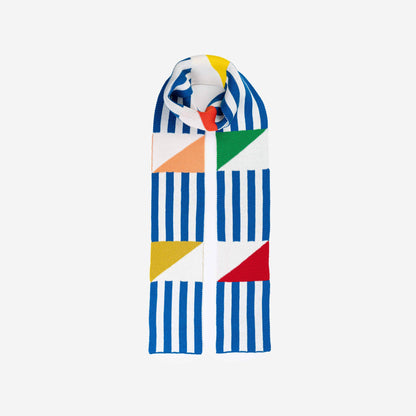 VERLOOP | knits - Sailboat Skinny Scarf: Cobalt - PMA Store at the Portland Museum of Art, Maine