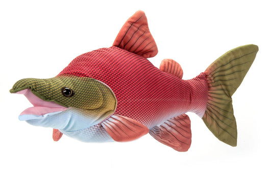 The Petting Zoo - River Fish Sockeye Salmon medium 20" - PMA Store at the Portland Museum of Art, Maine