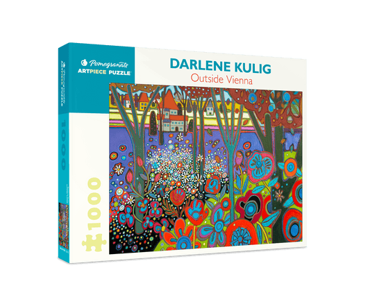 Pomegranate - Darlene Kulig: Outside Vienna 1000-Piece Jigsaw Puzzle - PMA Store at the Portland Museum of Art, Maine
