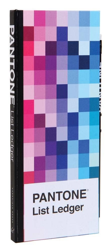 Chronicle Books - Pantone List Ledger - PMA Store at the Portland Museum of Art, Maine