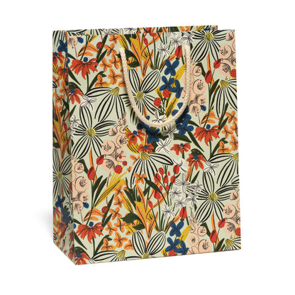 Striped Florals gift bags: Medium - PMA Store at the Portland Museum of Art, Maine