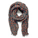 See Design - Cotton Scarf: Speck Fuchsia/Orange - PMA Store at the Portland Museum of Art, Maine