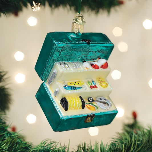 Old World Christmas - Tackle Box Ornament - PMA Store at the Portland Museum of Art, Maine